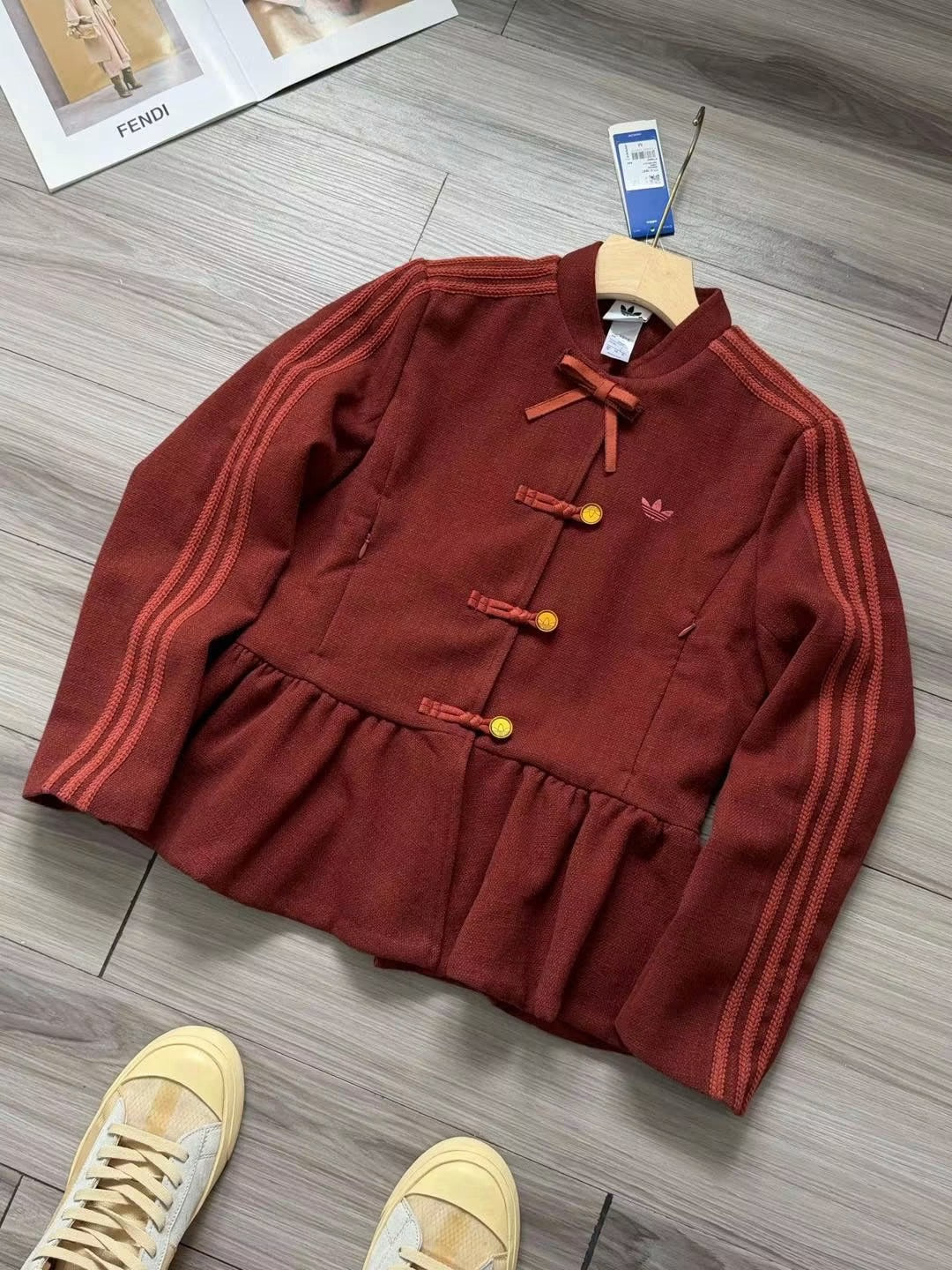 ADIDAS PEPLUM JACKET