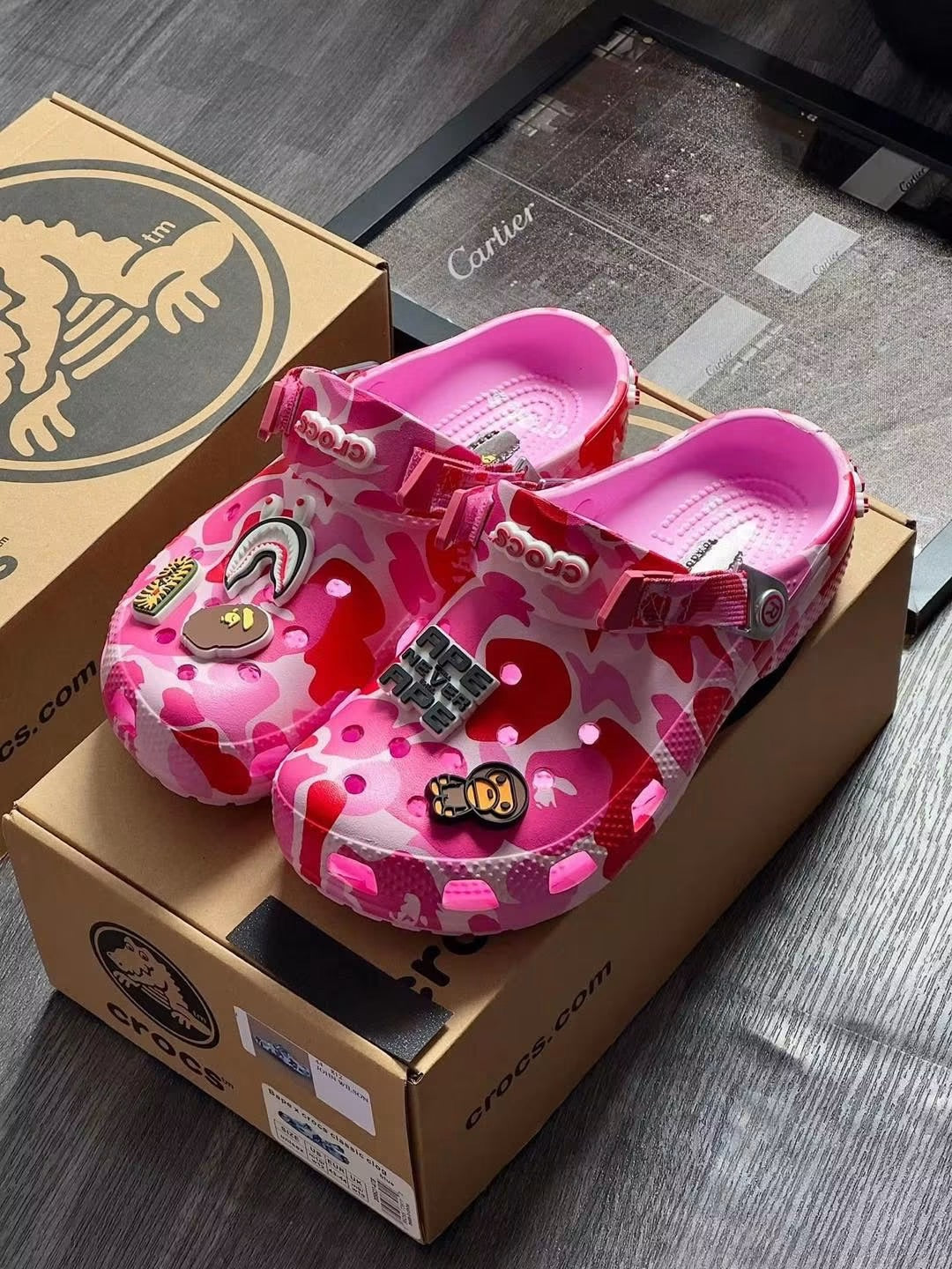 BAPE X CROCS