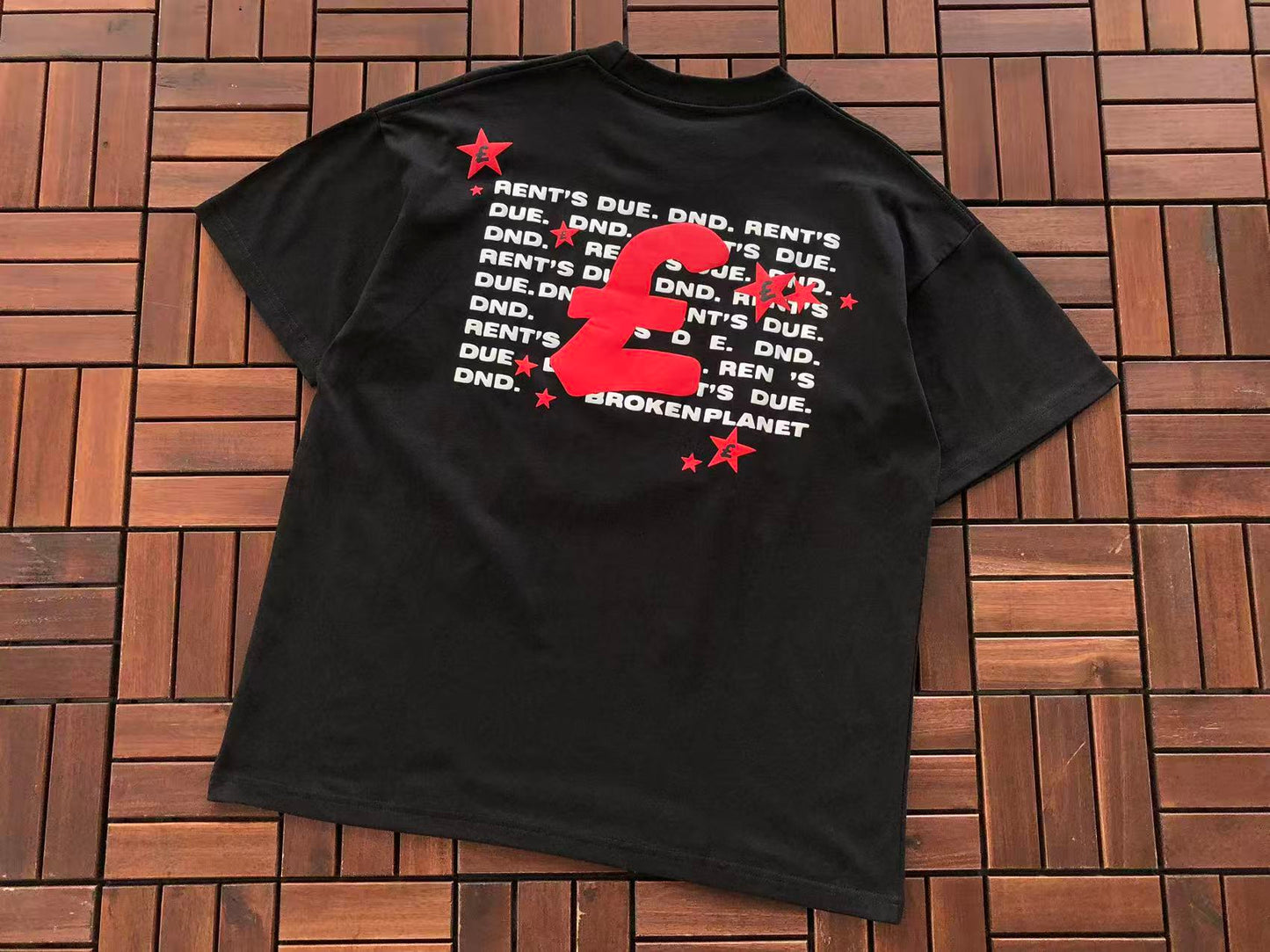 BROKEN PLANETS X NEMZZZ “RENT’S DUE” T-SHIRT