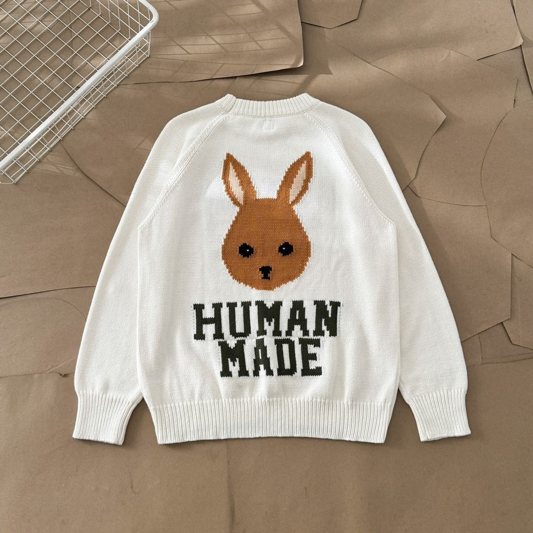 HUMAN MADE RAGLAN KNIT SWEATER