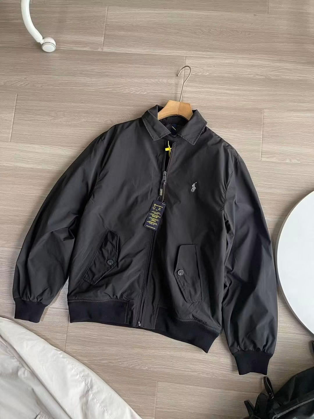 RALPH LAUREN POCKET HARRINGTON JACKET