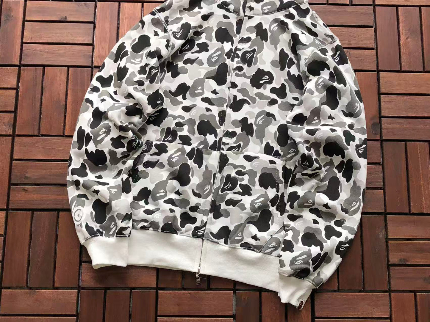 BAPE SHARK CAMOUFLAGE HOODIE