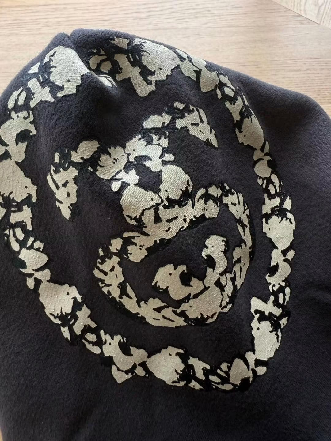 STUSSY X DENIM TEARS NEVER RENEGE HOODIE