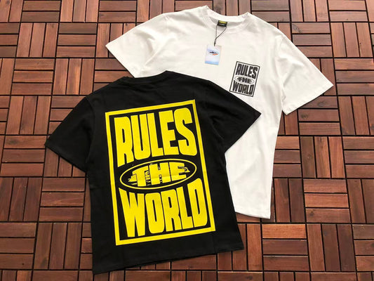CORTEIZ X SUPREME RULES THE WORLD T-SHIRT