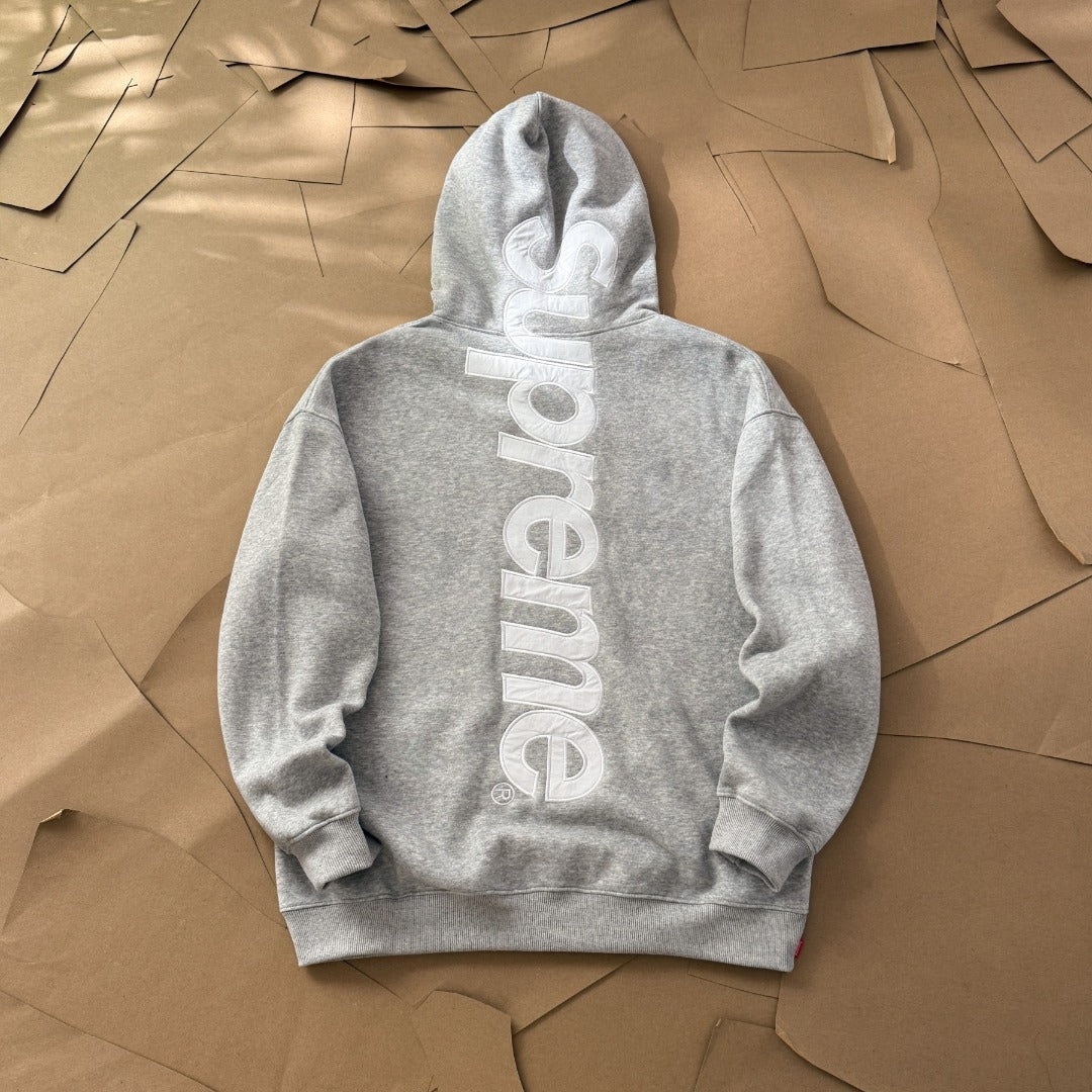 SUPREME SATIN APPLIQUE HOODIE