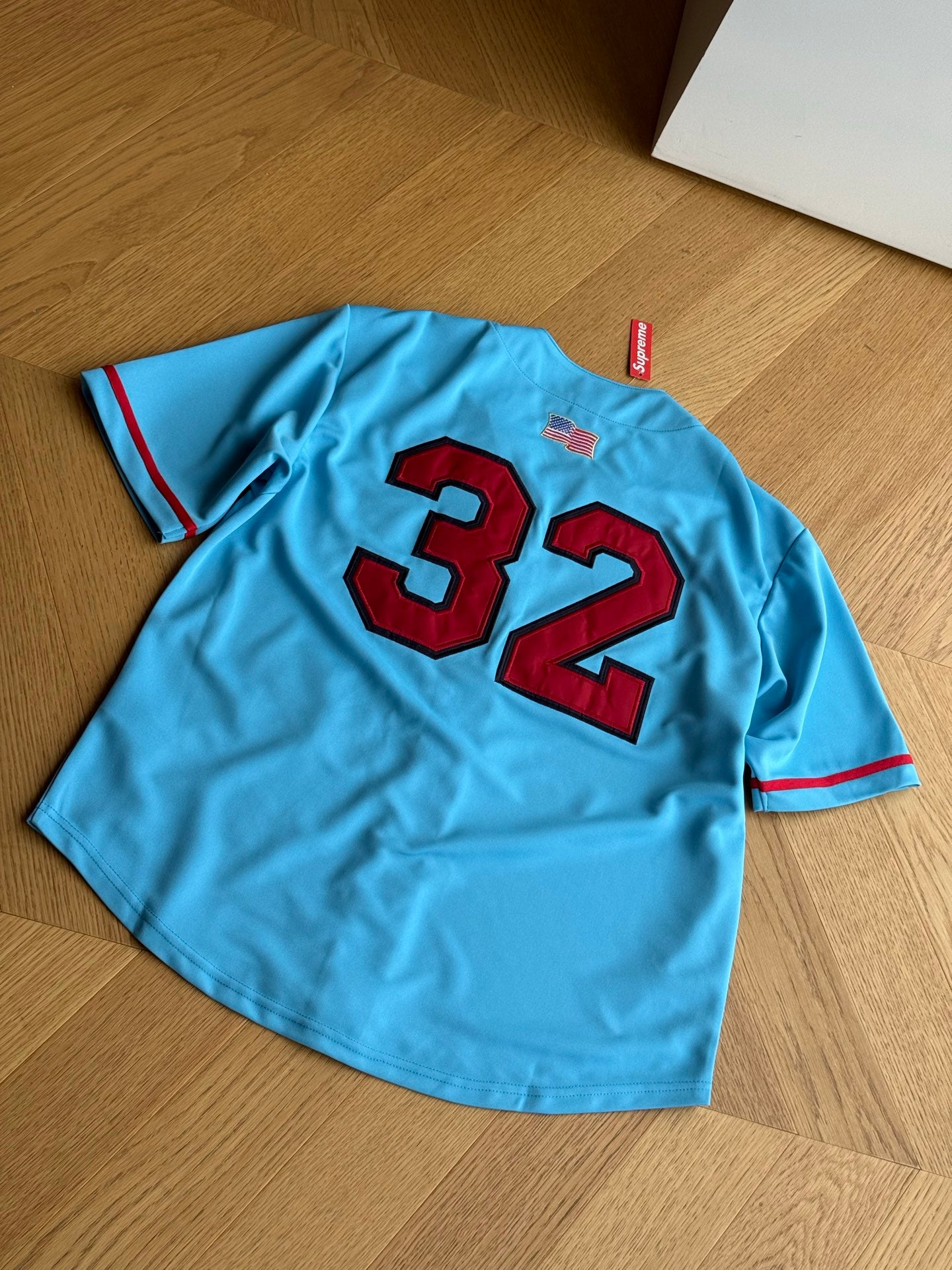SUPREME BASEBALL JERSEY