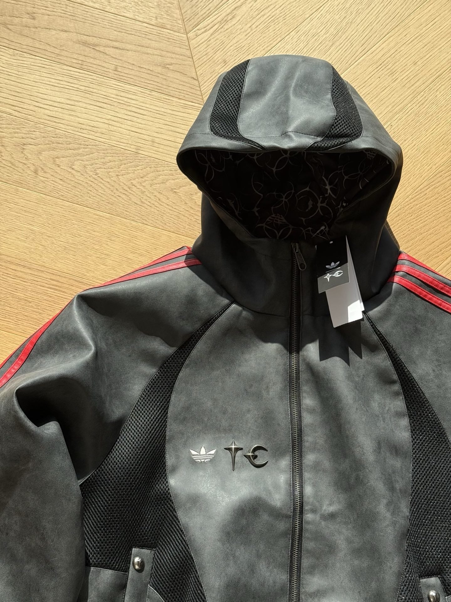 ADIDAS X THUG CLUB LEATHER JACKET