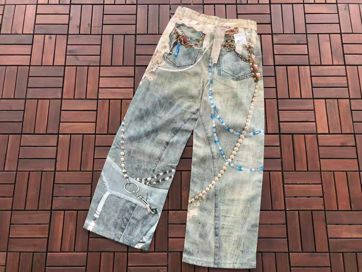 ACNE STUDIOS 1981 TROMPE L’OEIL JEANS (Copy)