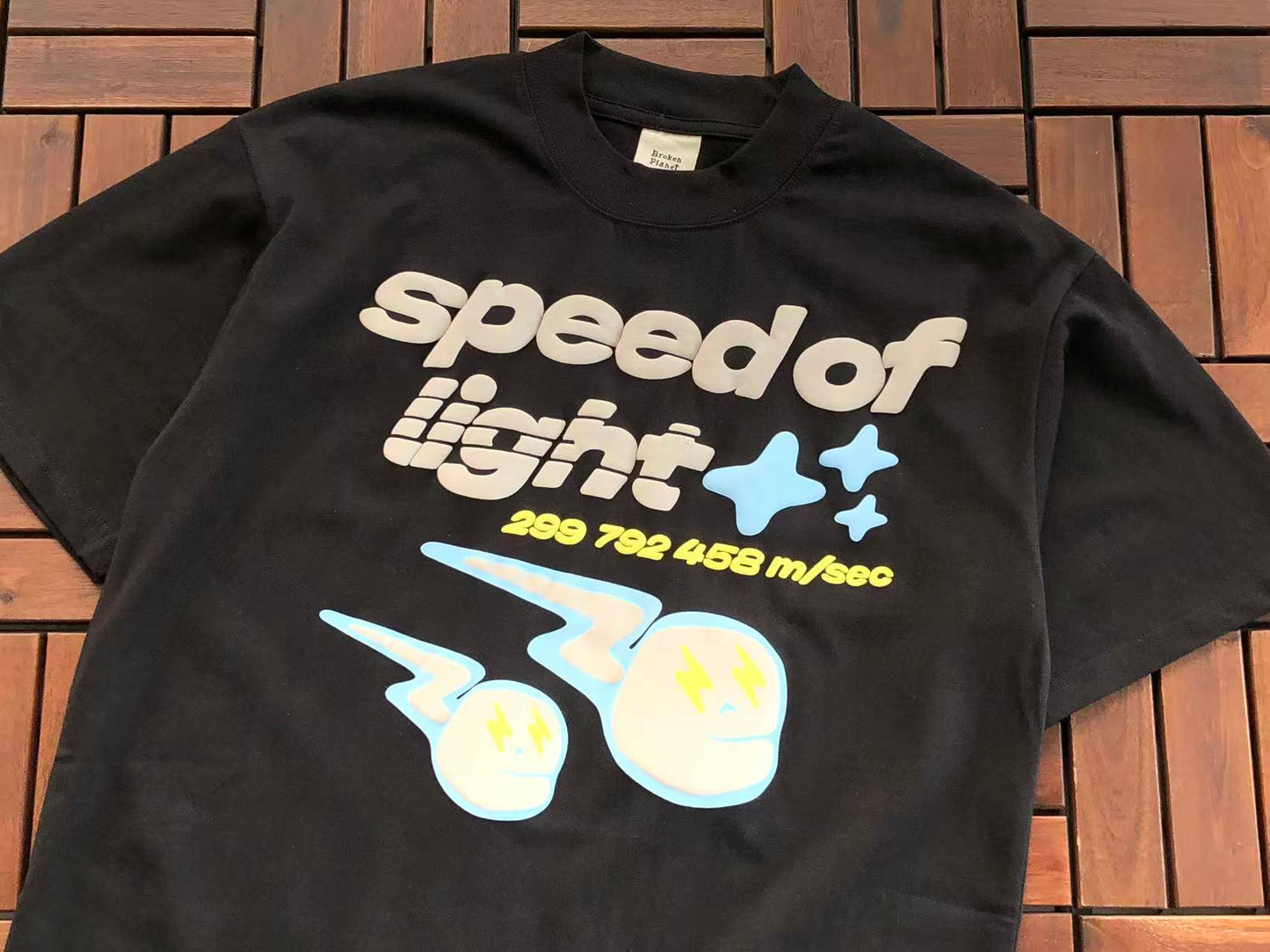 BROKEN PLANETS “SPEED OF LIGHT” T-SHIRT