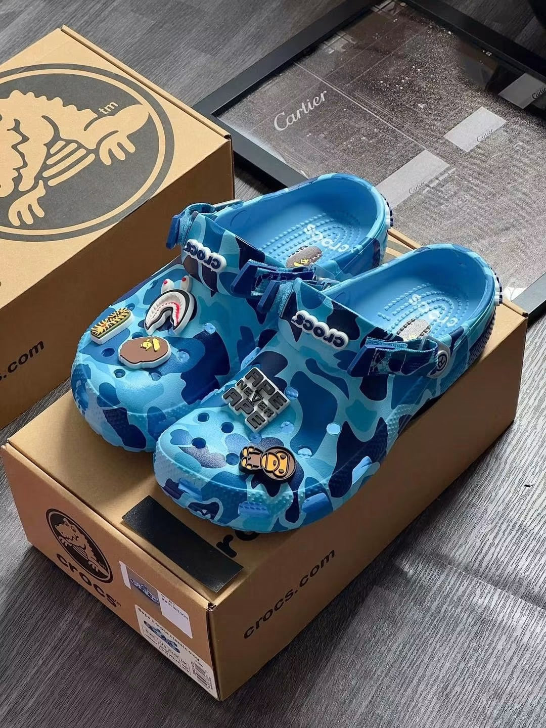 BAPE X CROCS