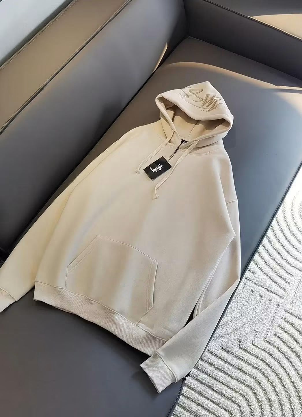 STUSSY EMBROIDERED HOODIE