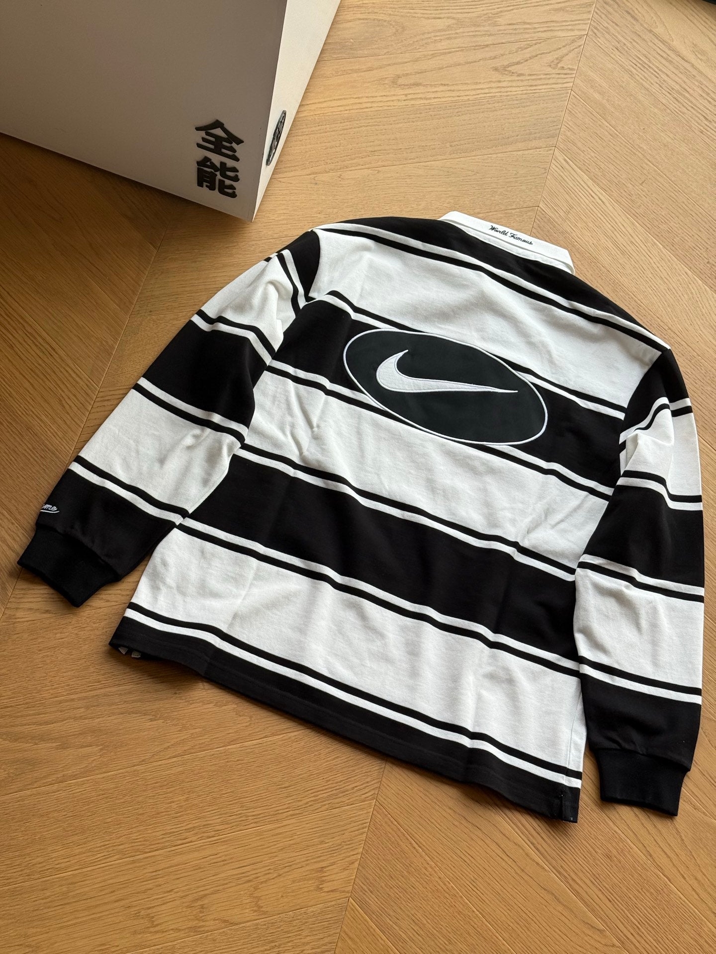 NIKE X SUPREME RUGBY POLO LONGSLEEVE