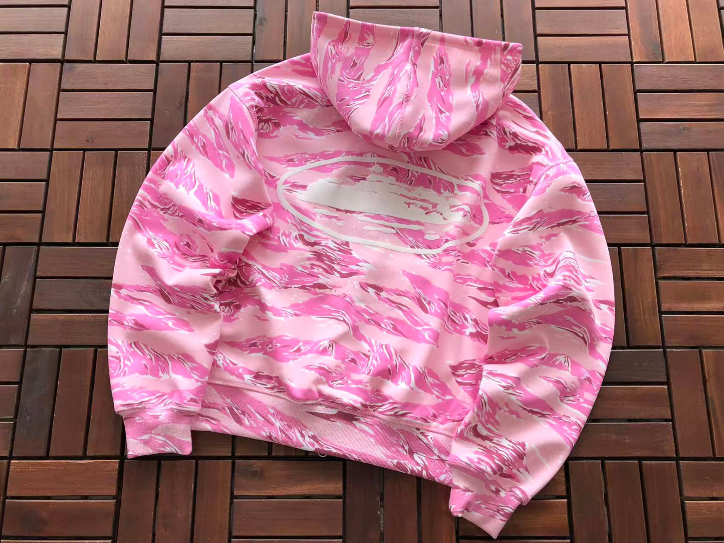 CORTEIZ PINK TIGER CAMO HOODIE