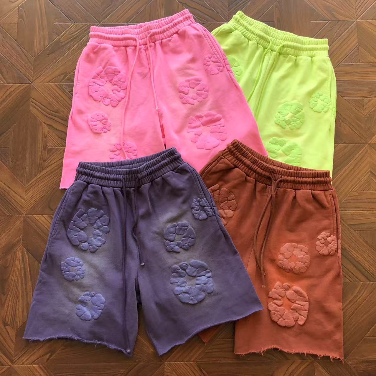DENIM TEARS MONO FADE SHORTS