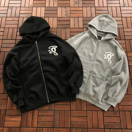 SYNA WORLD LOGO ZIPPED HOODIE