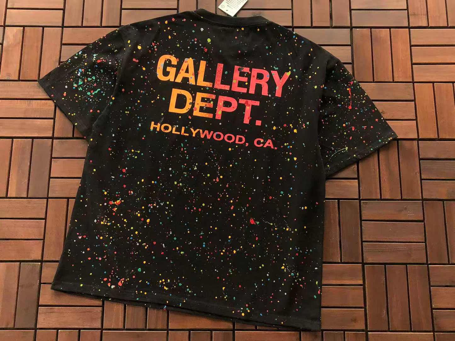 GALLERY DEPT SPLATTERED T-SHIRT