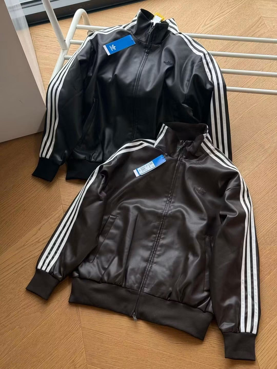 ADIDAS LEATHER JACKET