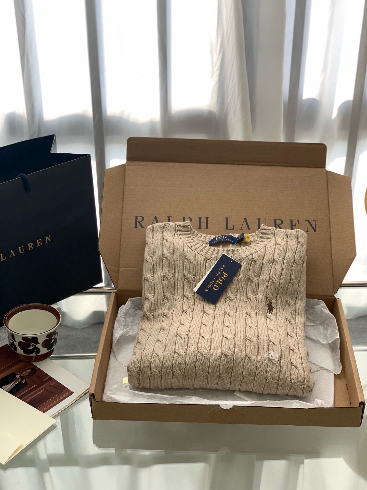 RALPH LAUREN KNITTED SWEATER