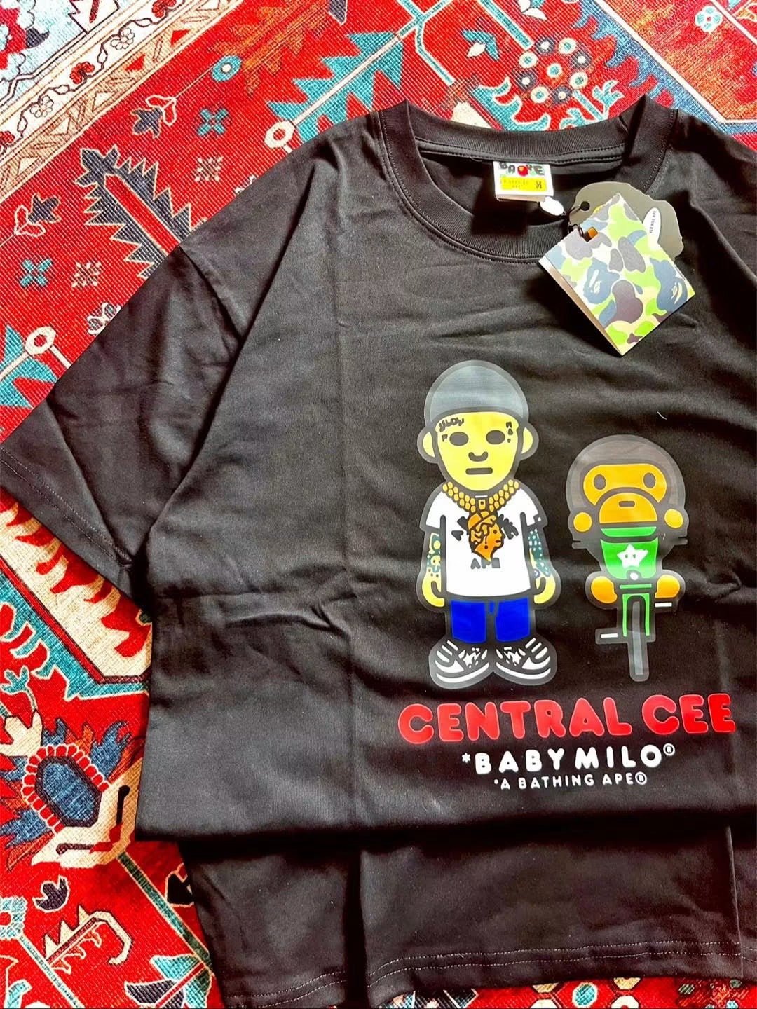 BAPE X SPOTIFY X CENTRAL CEE T-SHIRT