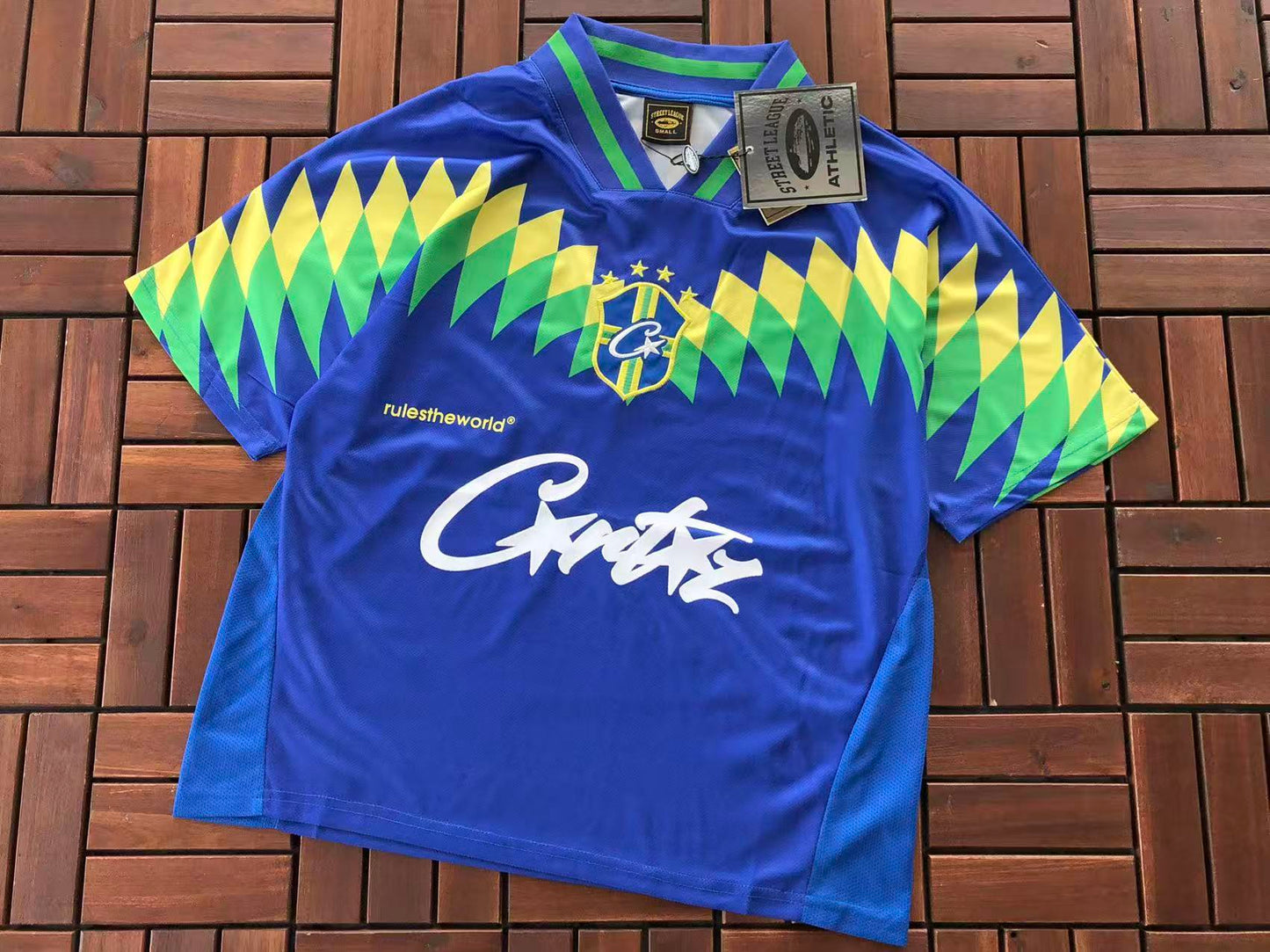 CORTEIZ BRASIL 94 FOOTBALL JERSEY