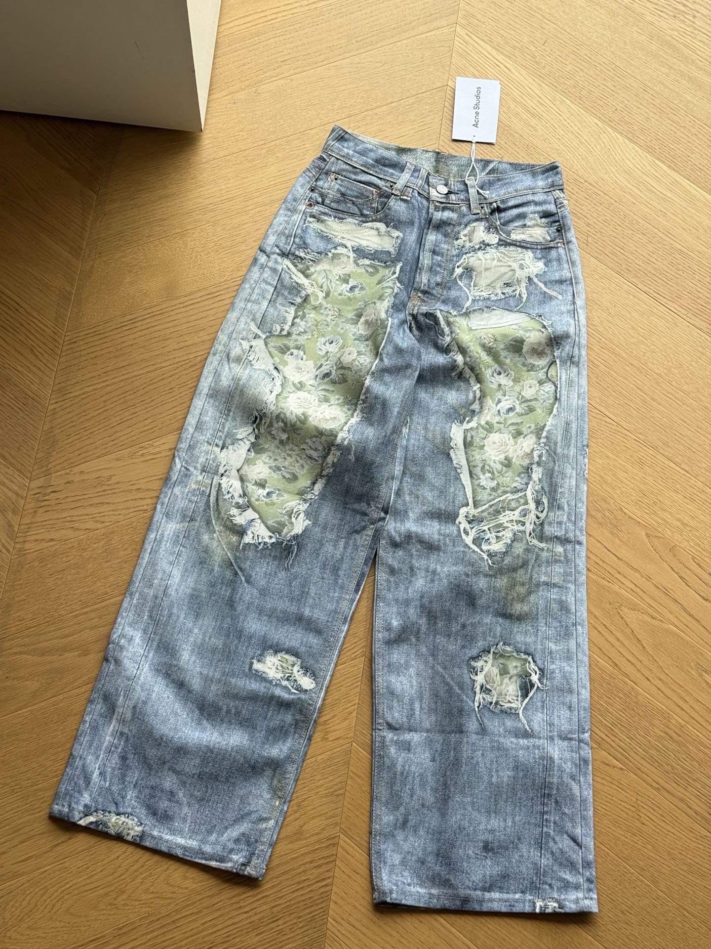 ACNE STUDIOS 1981 TROMPE L’OEIL JEANS