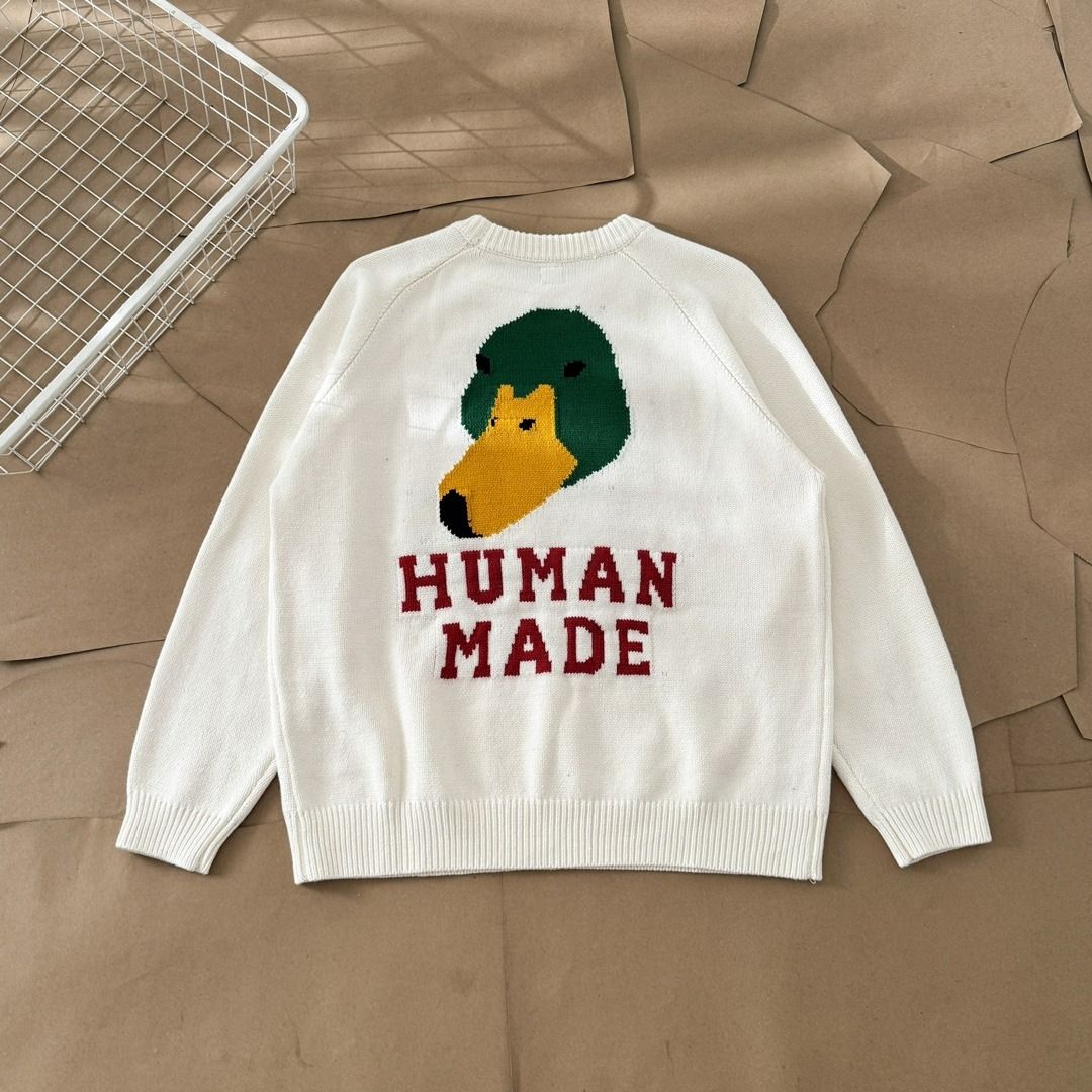 HUMAN MADE DRY ALLS RAGLAN SWEATER