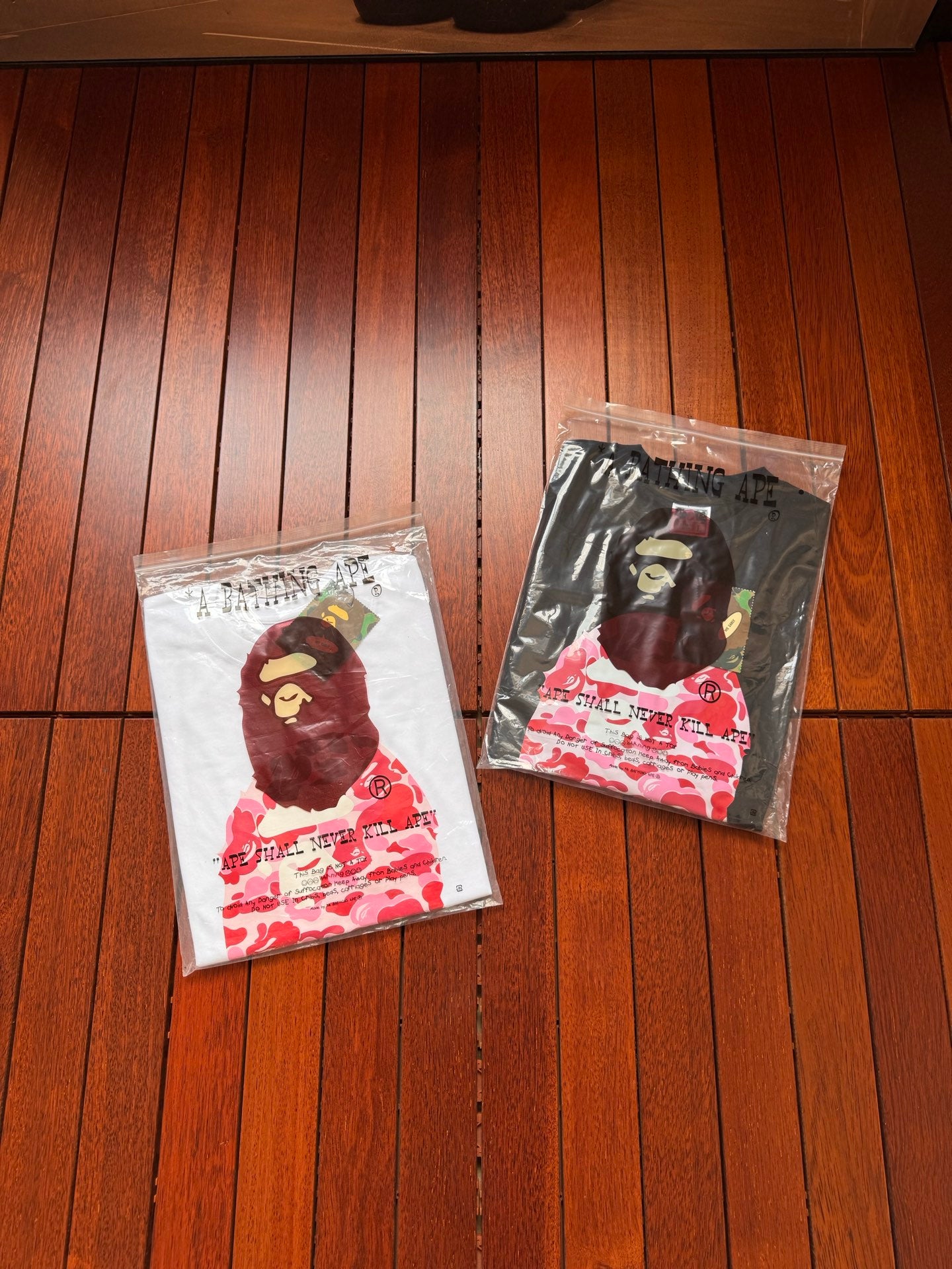 BAPE ABC CAMO BIG APE HEAD T-SHIRT