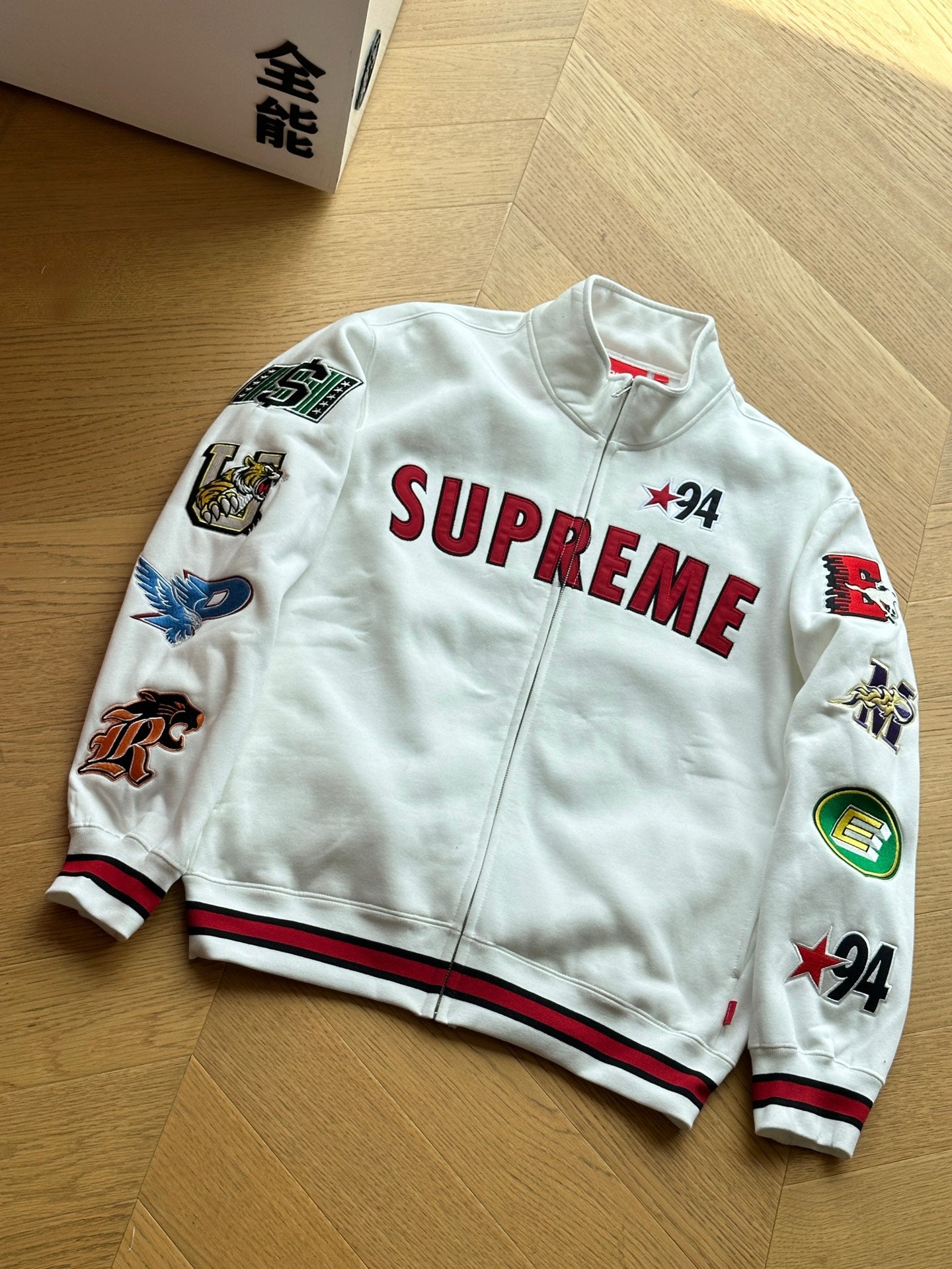 SUPREME MASCOTS ZIPPED JACKET