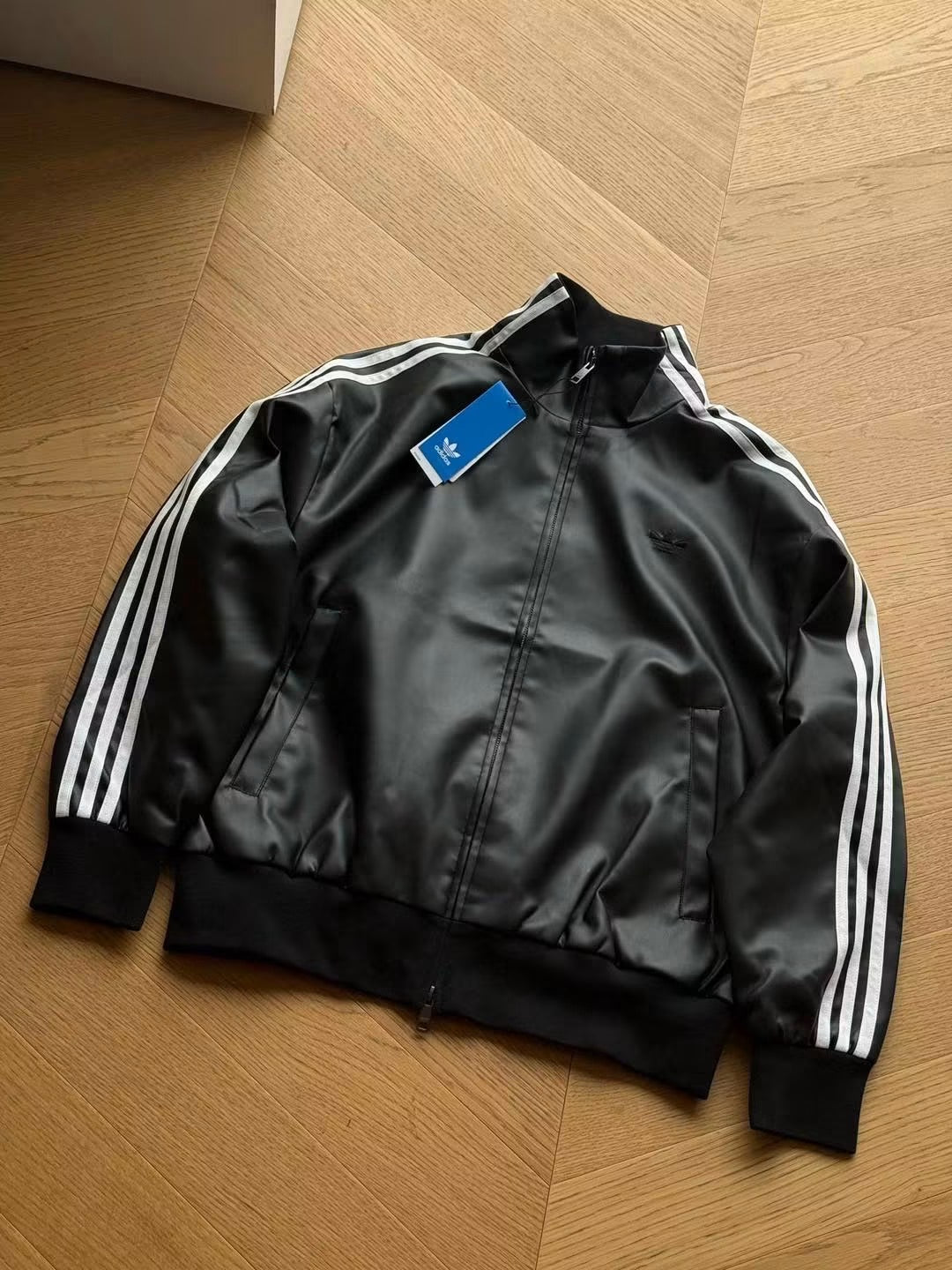ADIDAS LEATHER JACKET