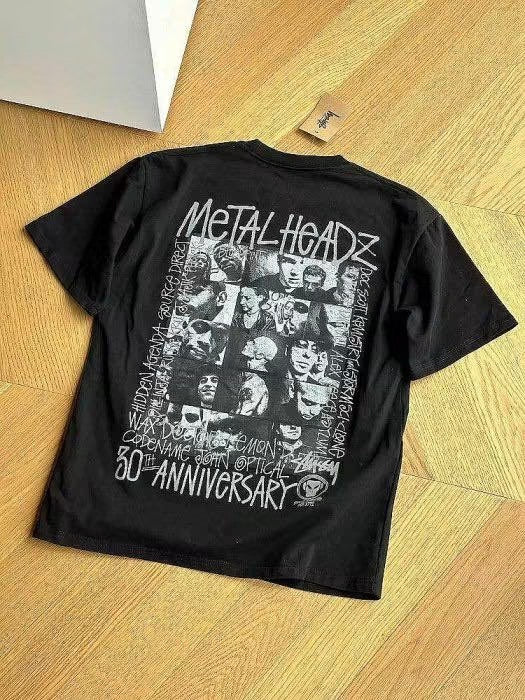 STUSSY METAL HEADS T-SHIRT