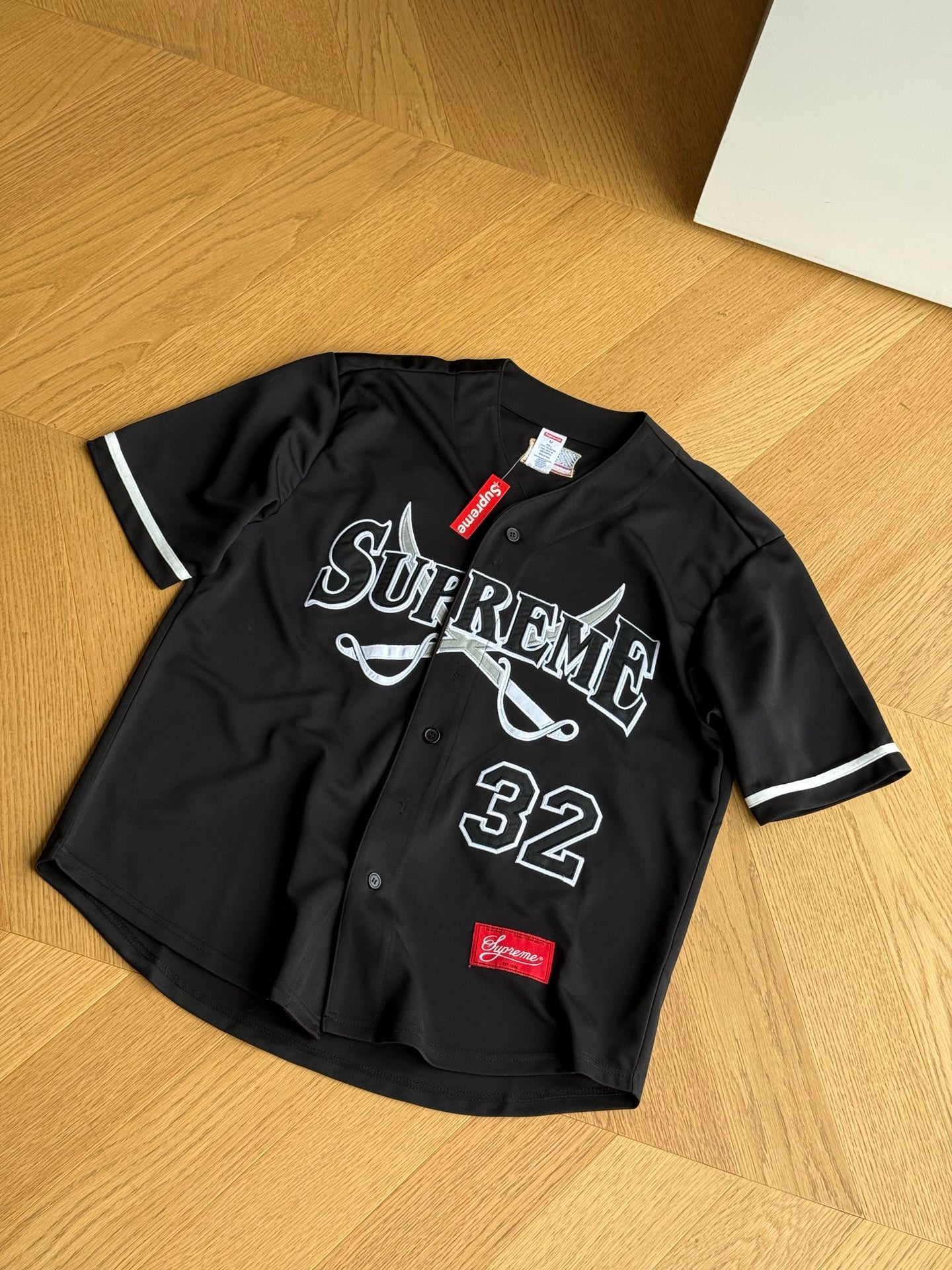 SUPREME BASEBALL JERSEY