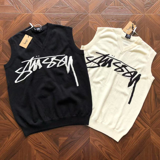 STUSSY SMOOTH STOCK KNIT VEST