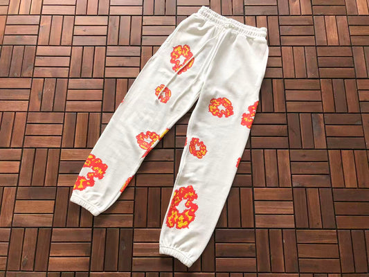 DENIM TEARS X OFFSET WREATH PANTS