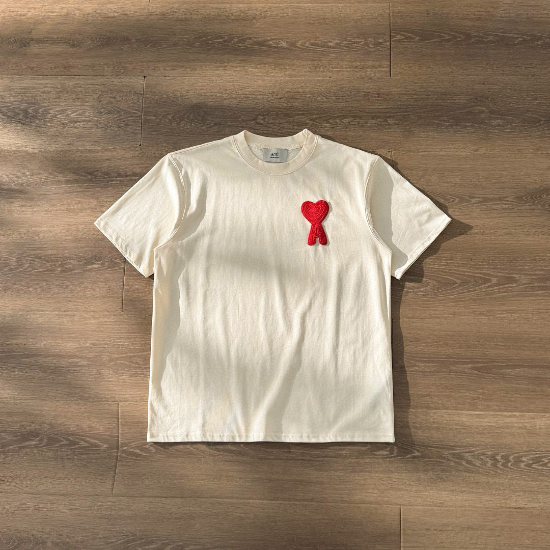 AMI EMBROIDERED SHIRT