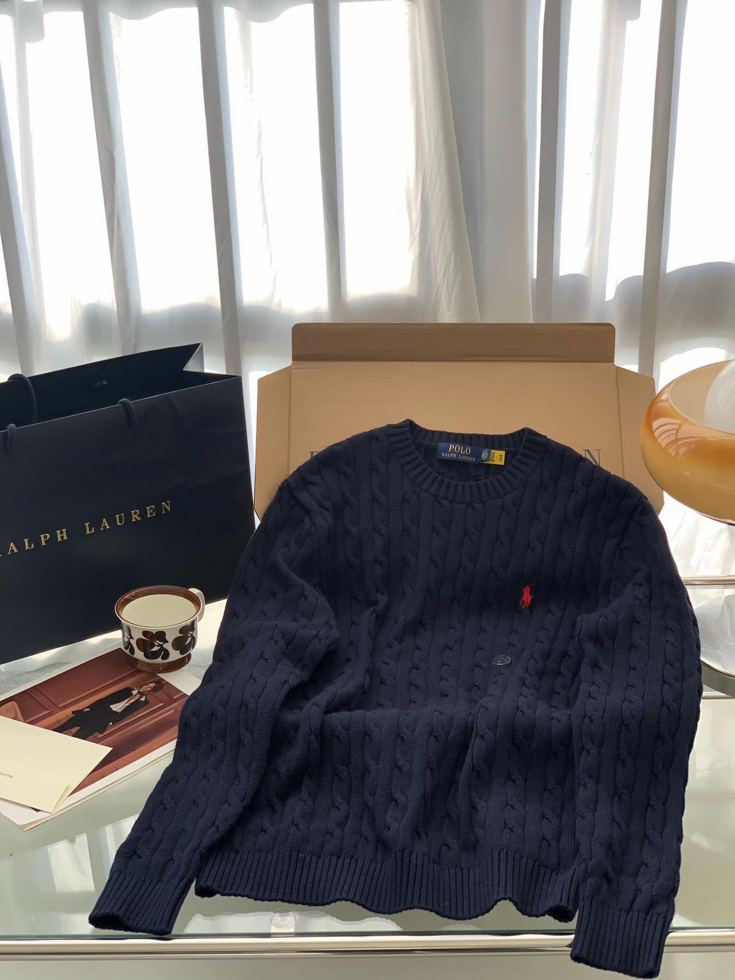 RALPH LAUREN KNITTED SWEATER