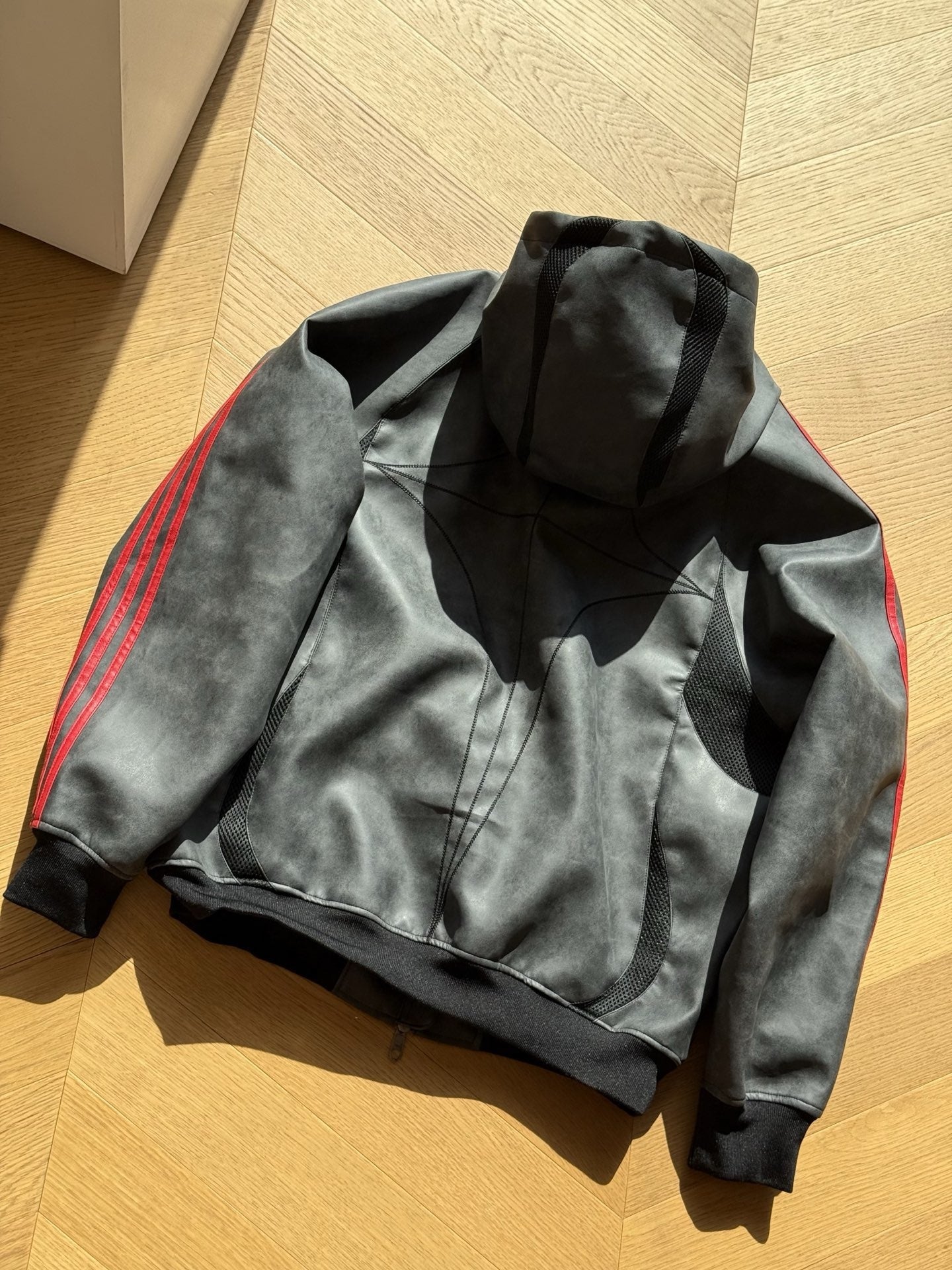 ADIDAS X THUG CLUB LEATHER JACKET