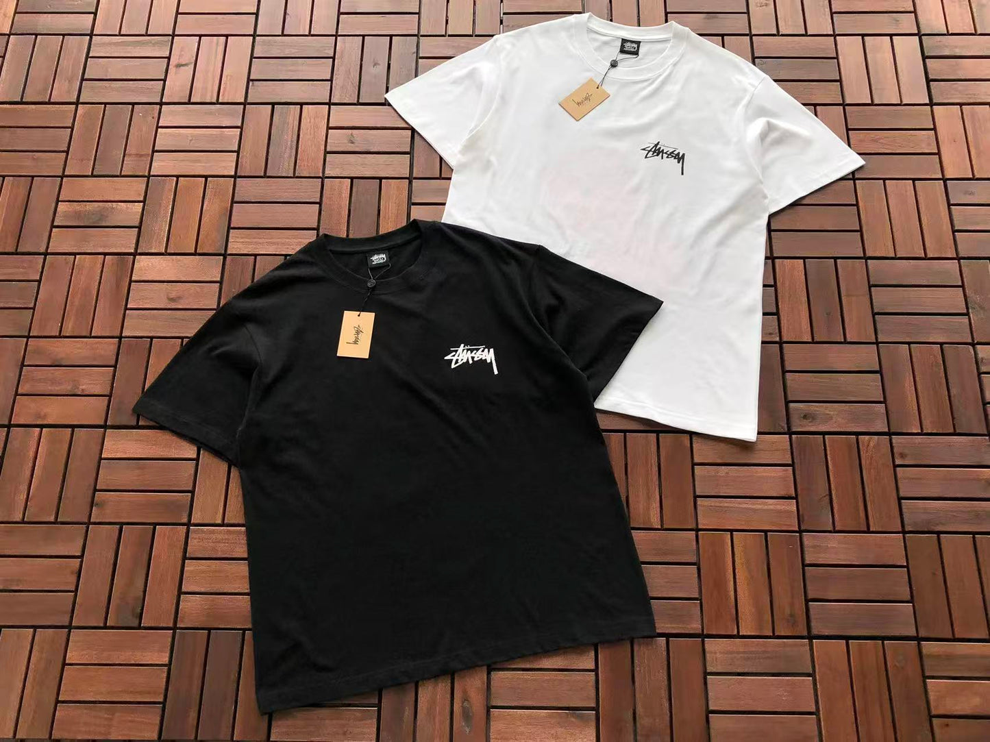 STUSSY FUZZY DICE T-SHIRT