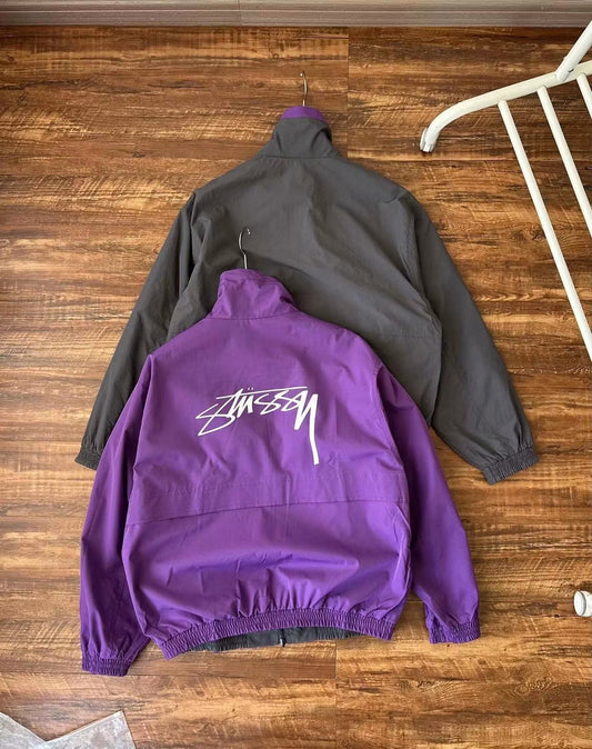 STUSSY REVERSIBLE TRACK JACKET