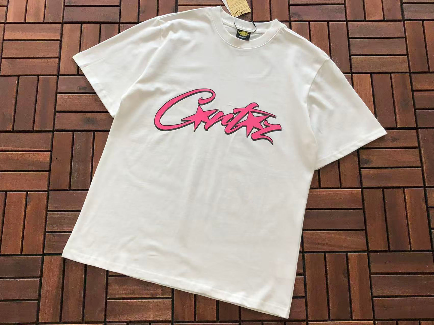 CORTEIZ SIGNATURE SCRIPT LOGO T-SHIRT