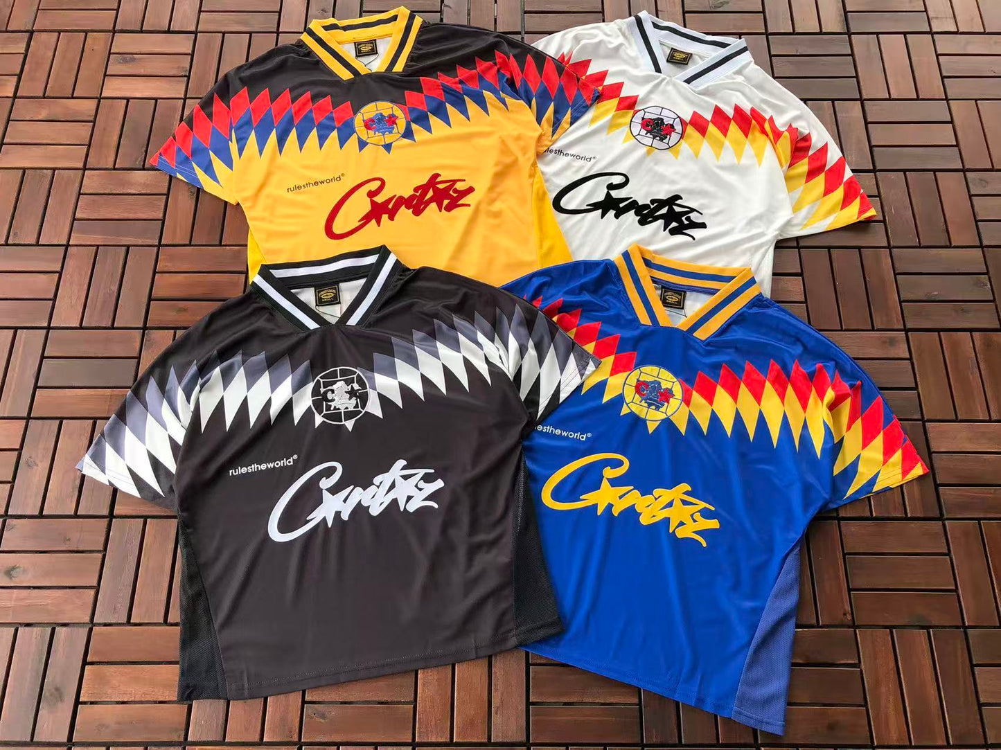 CORTEIZ AZTEC DIAMON FOOTBALL JERSEY