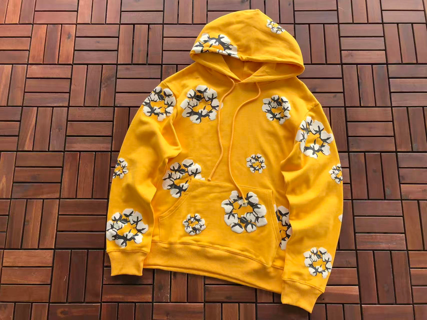 STUSSY X CPFM CACTUS WREATH HOODIE