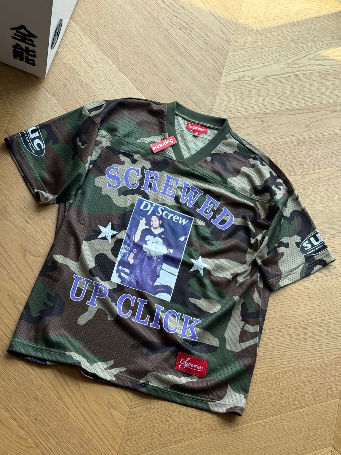 SUPREME DJ SCREW JERSEY