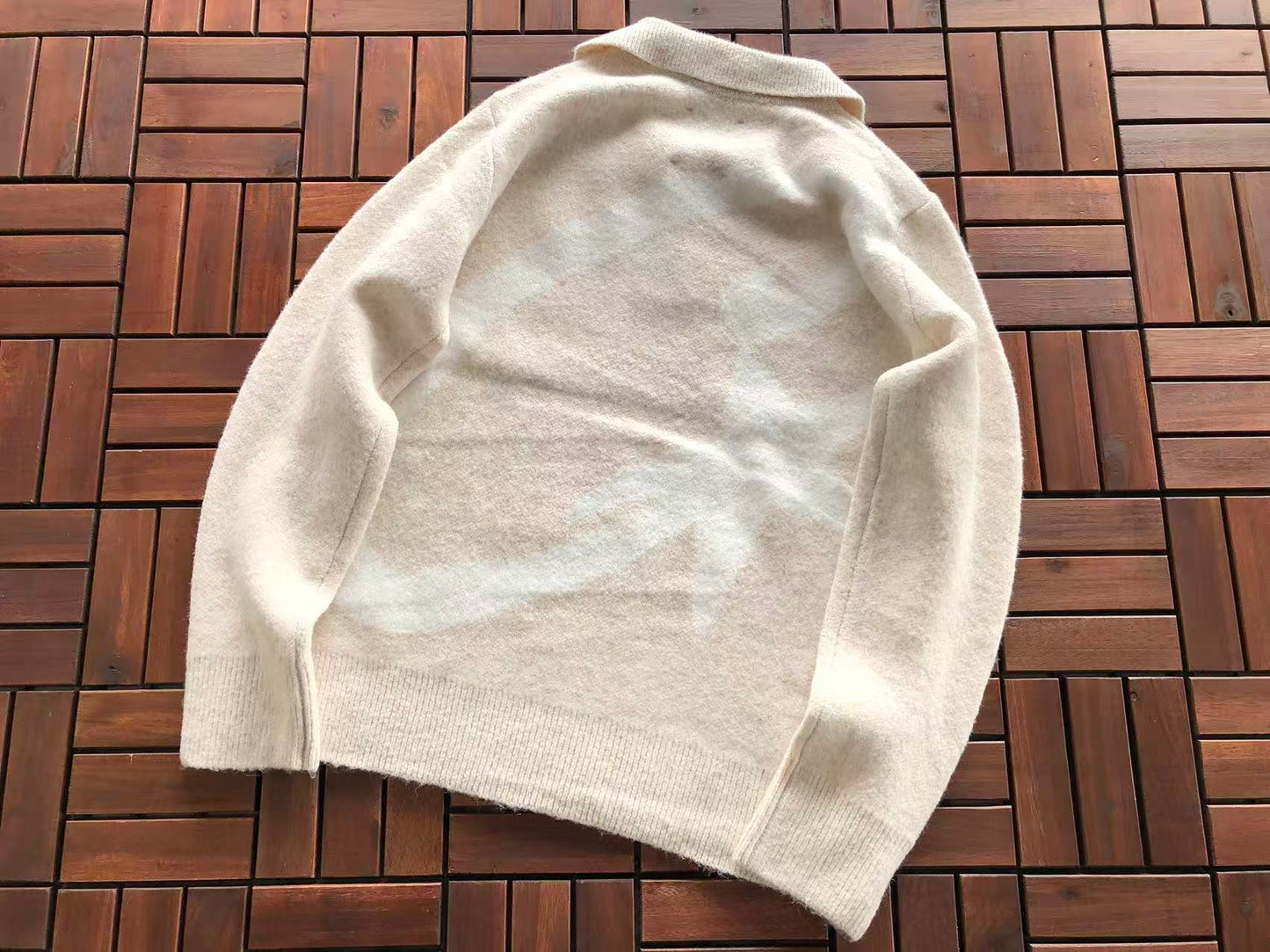 CORTEIZ C-STAR KNIT COLLARED SWEATER