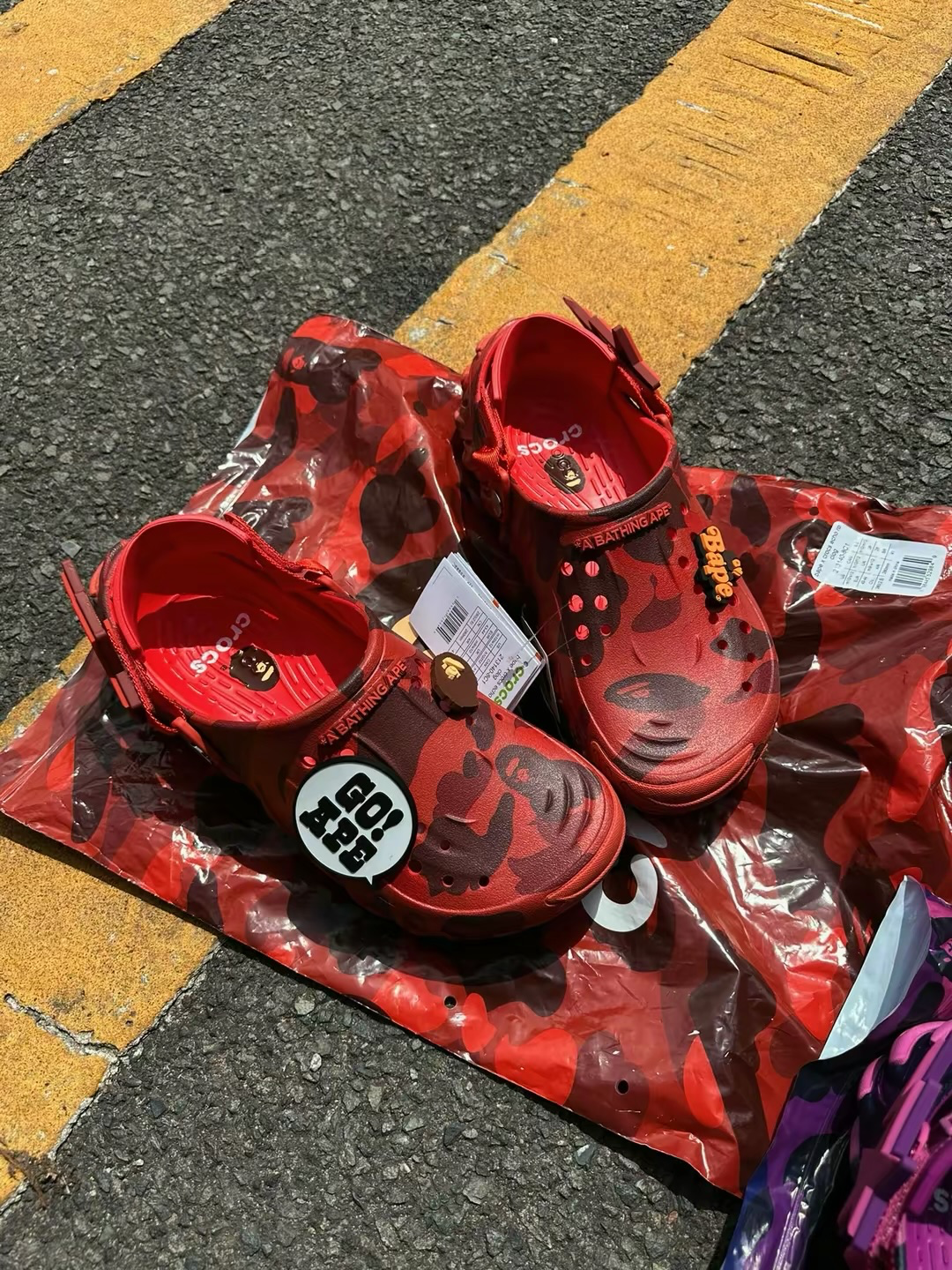 BAPE X CROCS ECHO