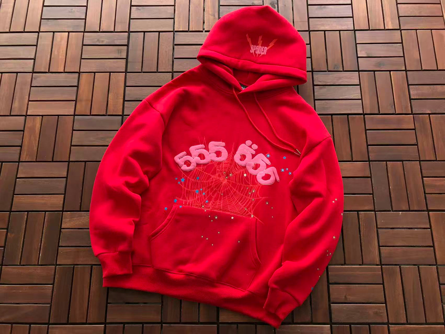 SP5DER WEB HOODIE