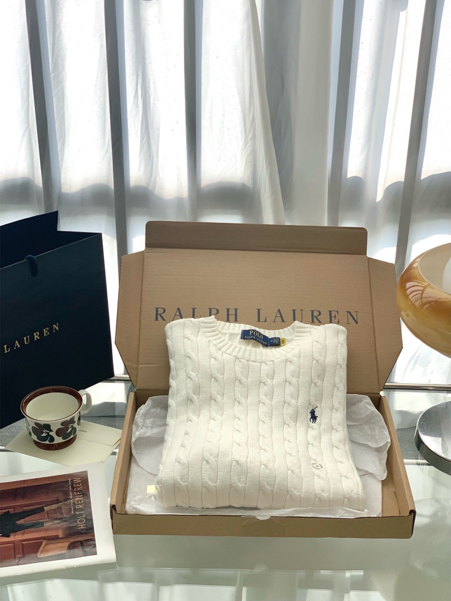RALPH LAUREN KNITTED SWEATER