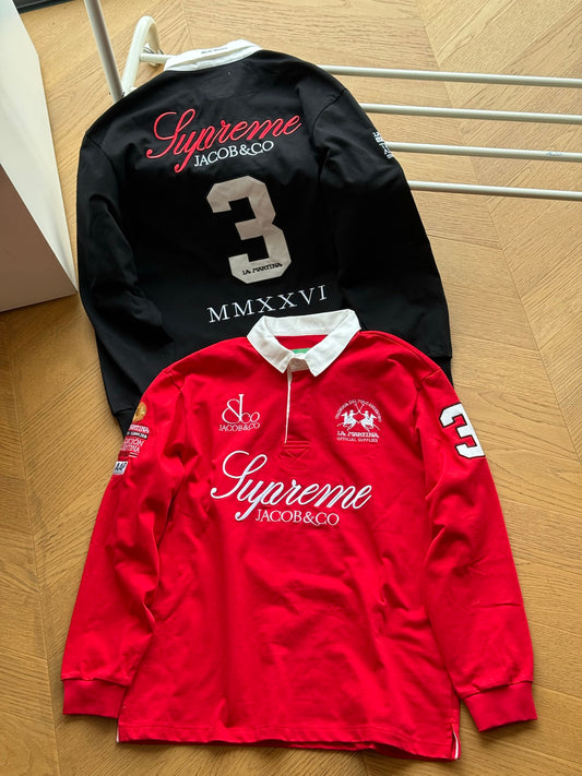 SUPREME X LA MARTINA RUGBY POLO LONGSLEEVE (Copy)