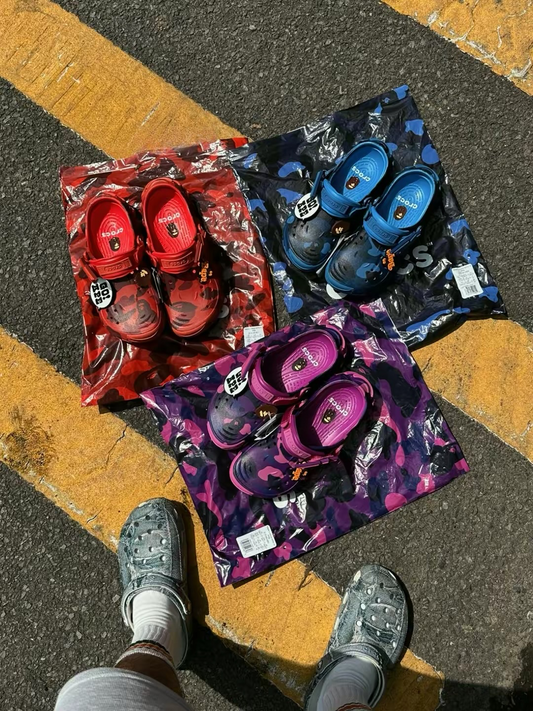 BAPE X CROCS ECHO