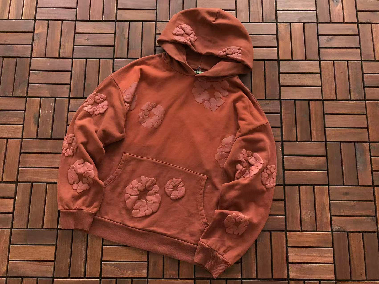 DENIM TEARS MONO FADE HOODIE