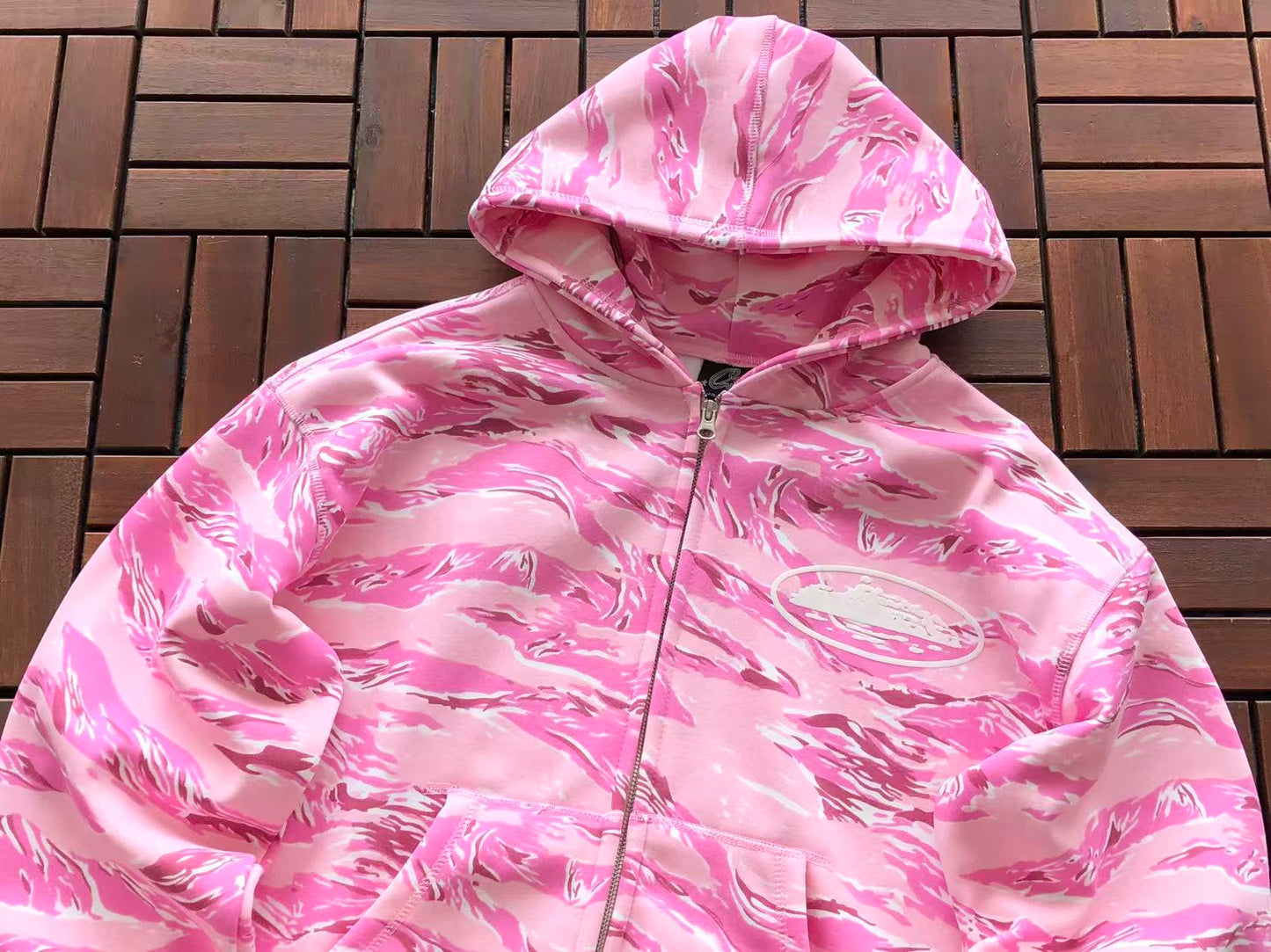 CORTEIZ PINK TIGER CAMO HOODIE